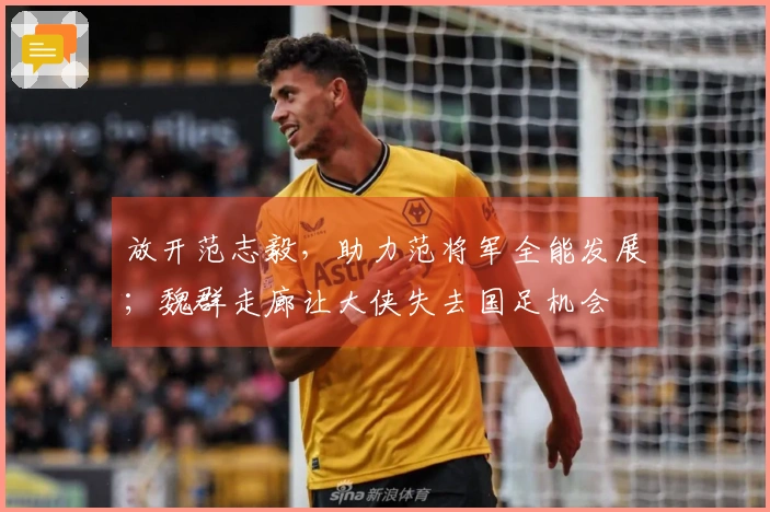 放开范志毅，助力范将军全能发展；魏群走廊让大侠失去国足机会